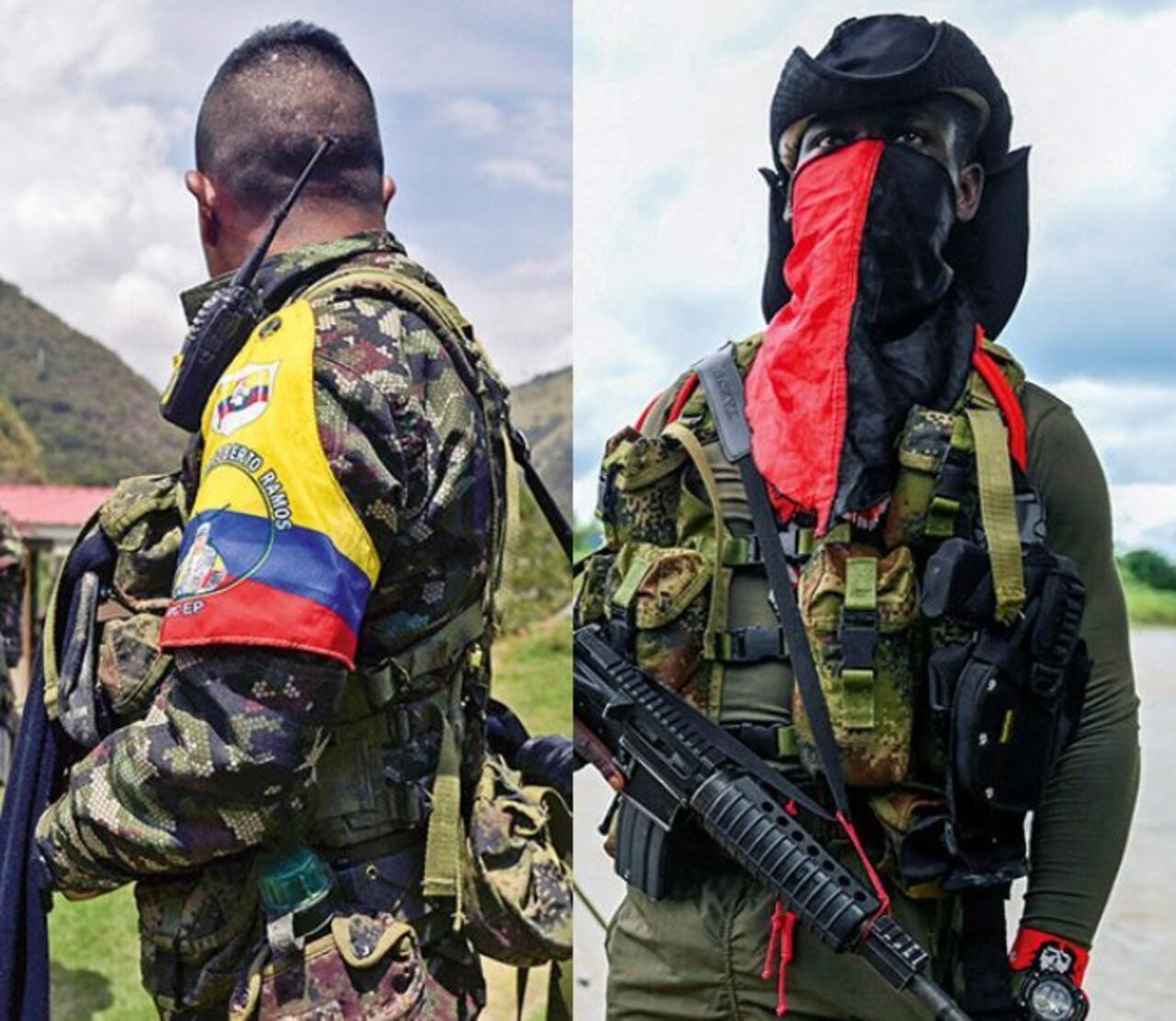 Los combates entre estos dos grupos armados al margen de la ley se registran en la zona rural del municipio de Almaguer, Cauca, desde hace varios días.