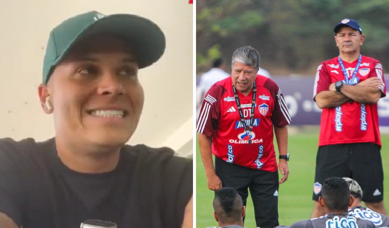 Juan Fernando Quintero se fue contra 'Panzer' Carvajal, asistente de Gómez en Junior.