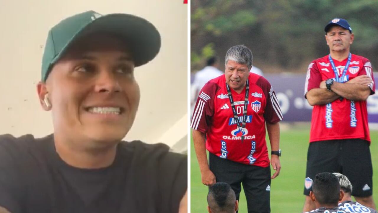 Juan Fernando Quintero se fue contra 'Panzer' Carvajal, asistente de Gómez en Junior.