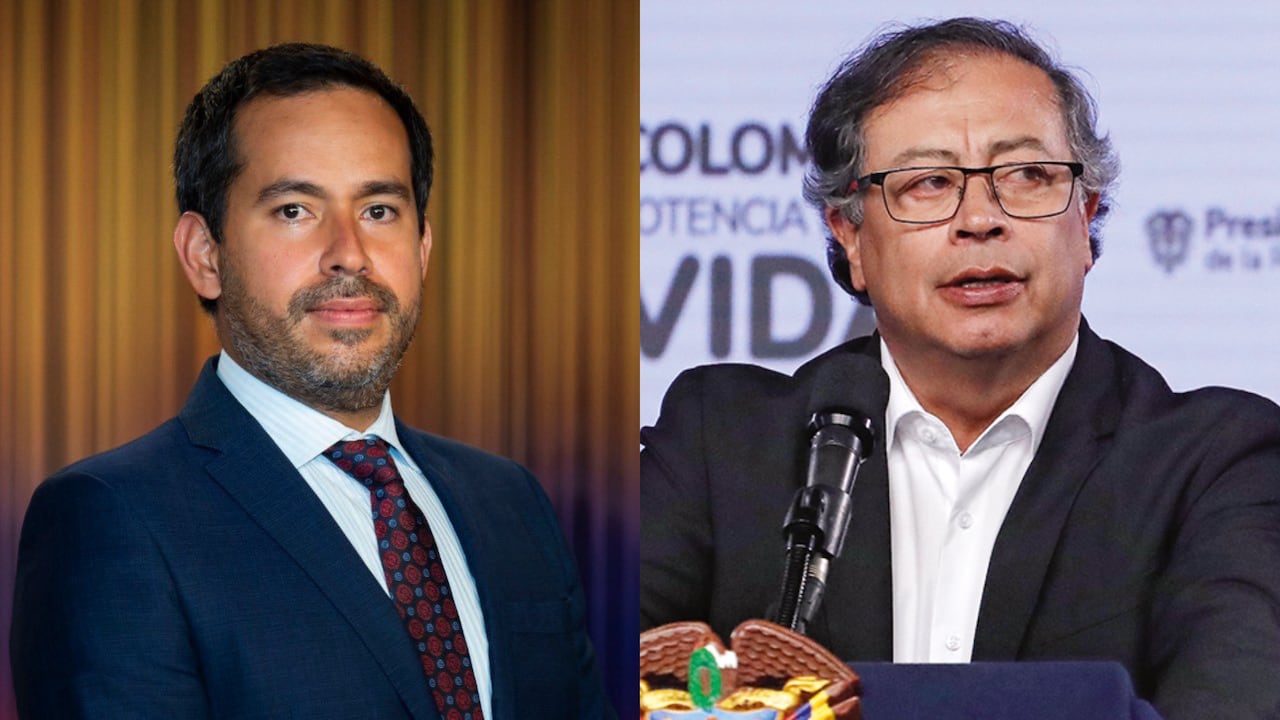 Lisandro Junco y Gustavo Petro.
