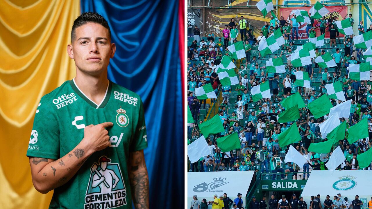 James Rodríguez empezó su historia en el Club León de México