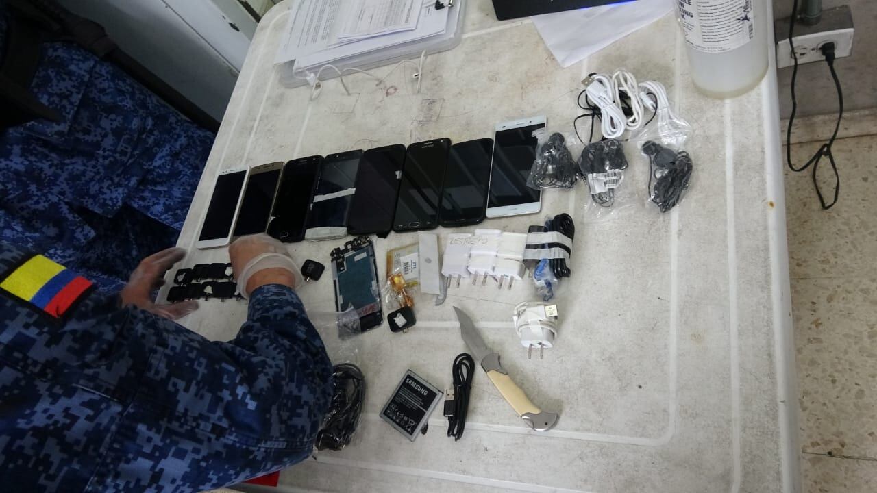 Incautaciones del Inpec en las cárceles