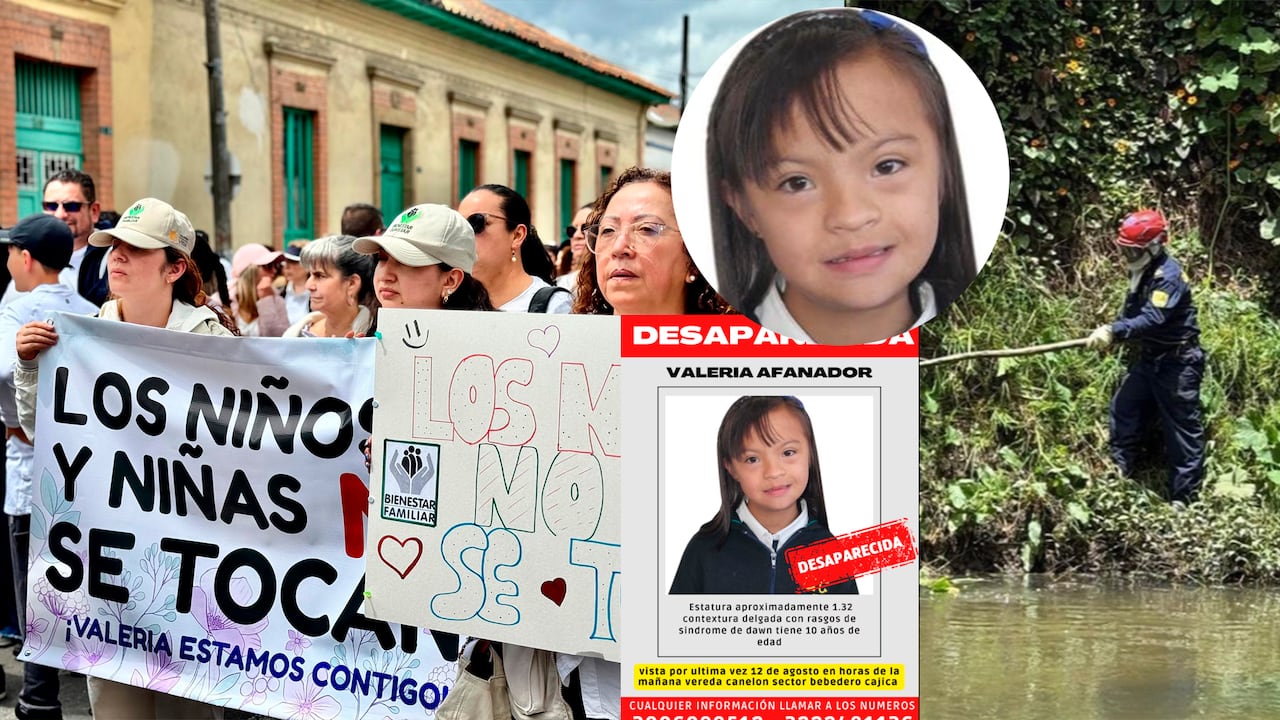 La menor desapareció el 12 de agosto en Cajicá, Cundinamarca. Desde ese momento se activó la búsqueda por todo el municipio.