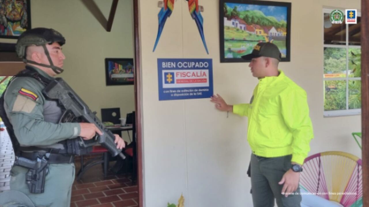 Uno de los bienes incautados por la Fiscalía y que pertenecía al ELN en Santander.