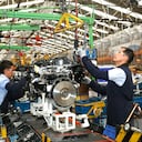General Motors
G M Colmotores planta ensambladora y fabricante de vehiculos Chevrolet cumple 60 años en Colombia
trabajadores
sector automotriz
Bogota mayo 13 2016
foto Guillermo Torres revista Semana