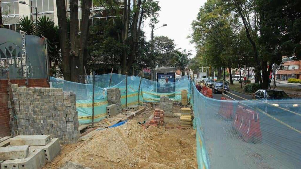 Obras de valorización abandonadas en Bogotá