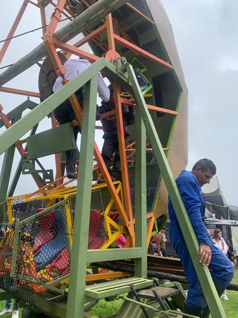 Se hizo la valoración de nueve personas, de las cuales tres son menores de edad.