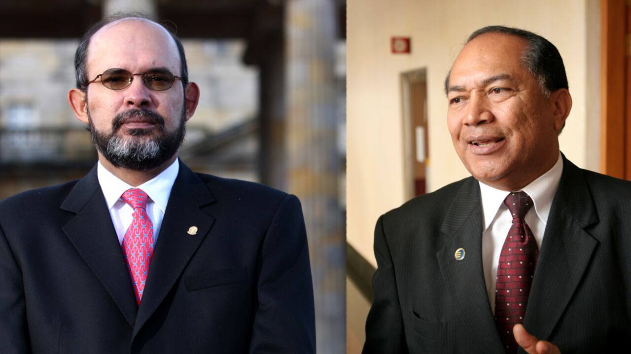 Francisco Ricaurte y Amílkar Acosta