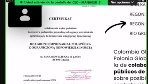 El falso sueño polaco que vende un político de Soacha