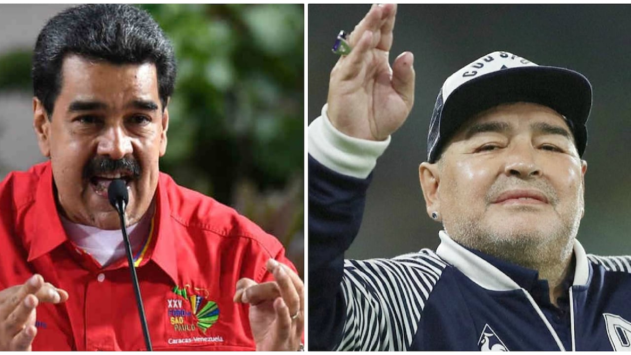 Maduro y Maradona