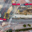 Las obras del puente de la Calle 100 con Avenida Suba hacen parte de la troncal de TransMilenio por la Av 68