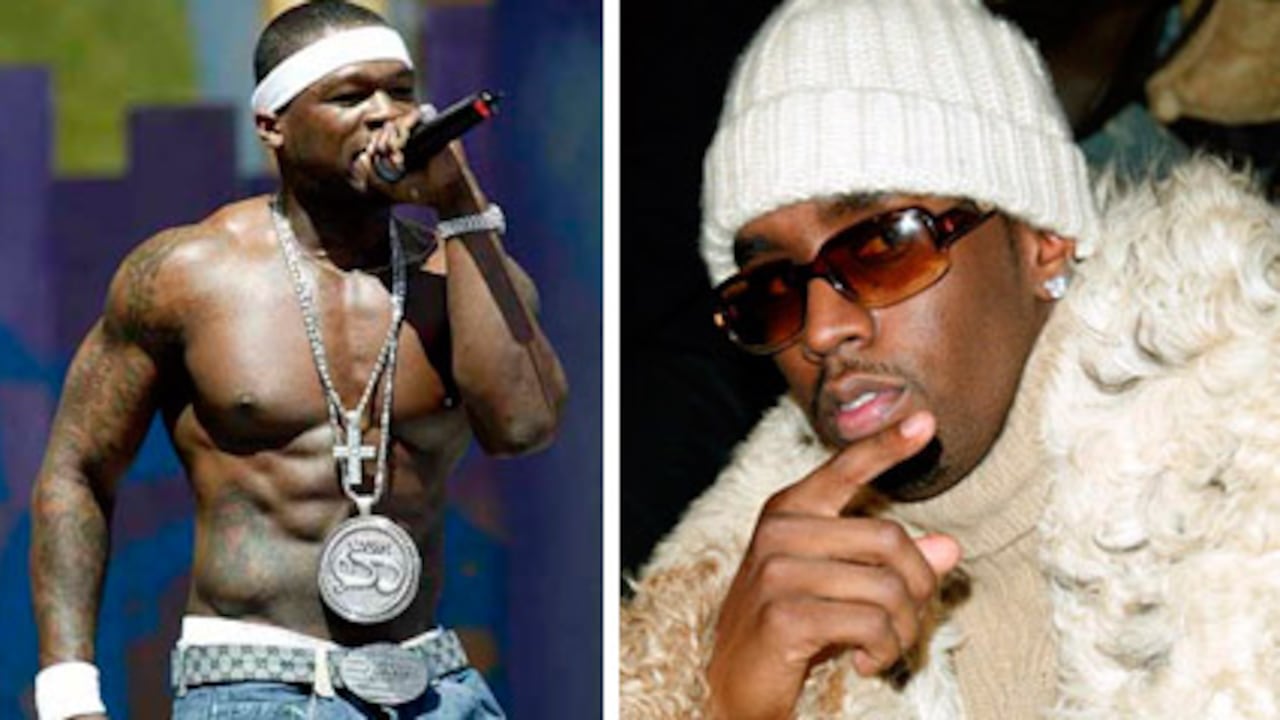 Curtis "50 Cent" Jackson ha hecho algunos de los negocios más lucrativos del hip hop /// Sean "Diddy" Combs, conocido antes como Puff Daddy, en 2010 tenía una fortuna de US$475 millones, según Forbes /// Dan Charnas escribió un libro sobre el fenómeno comercial del hip hop.
