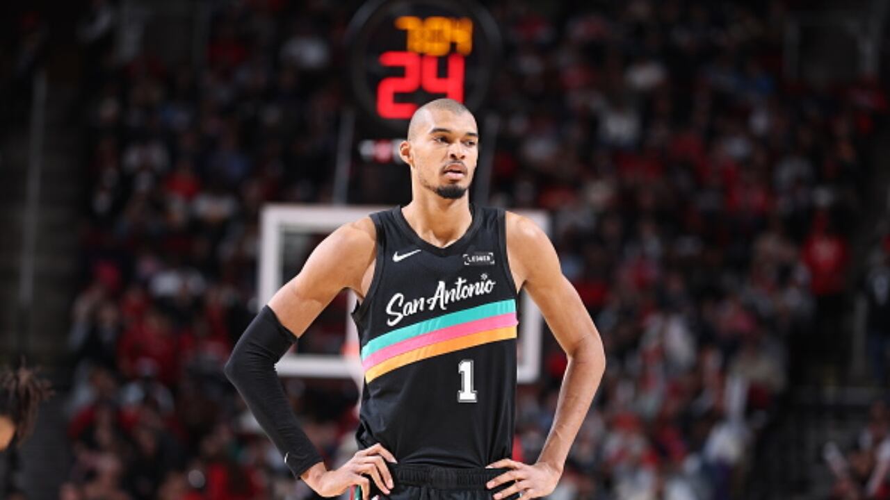 Wembanyama, jugador de los Spurs