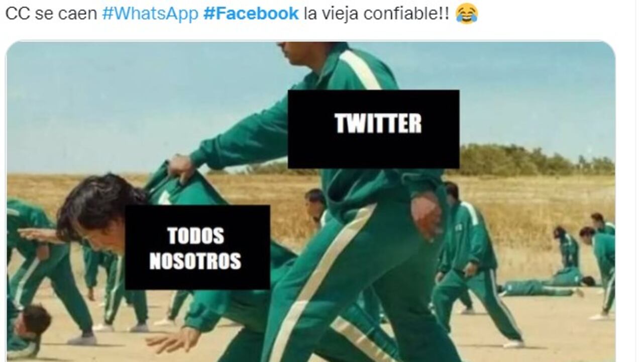 Memes caída Whatsapp, Facebook e instagram
