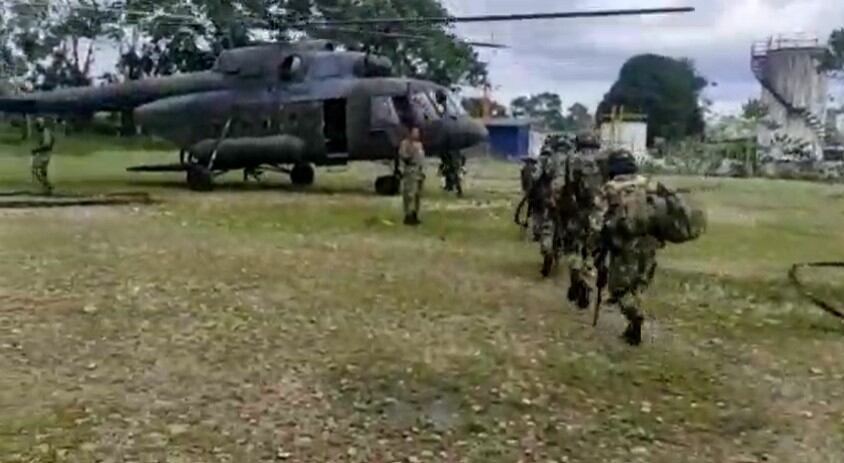 impresionante operativo del Ejército y Policía deja tres integrantes del Clan del Golfo muertos, dos heridos y un capturado