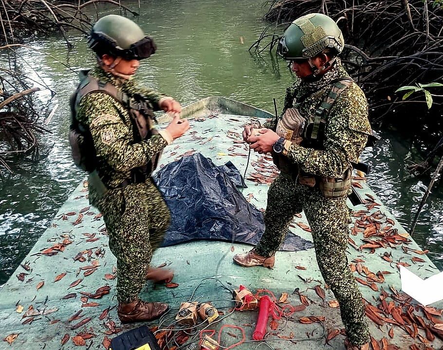 Cada uno de los sumergibles podía transportar entre 4 y 6 toneladas del estupefaciente