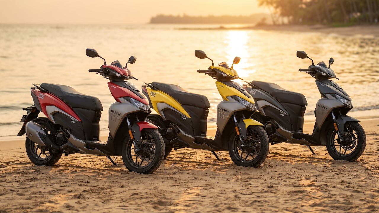Hero lanzó Xoom 125 en la isla Barú, cerca a Cartagena.