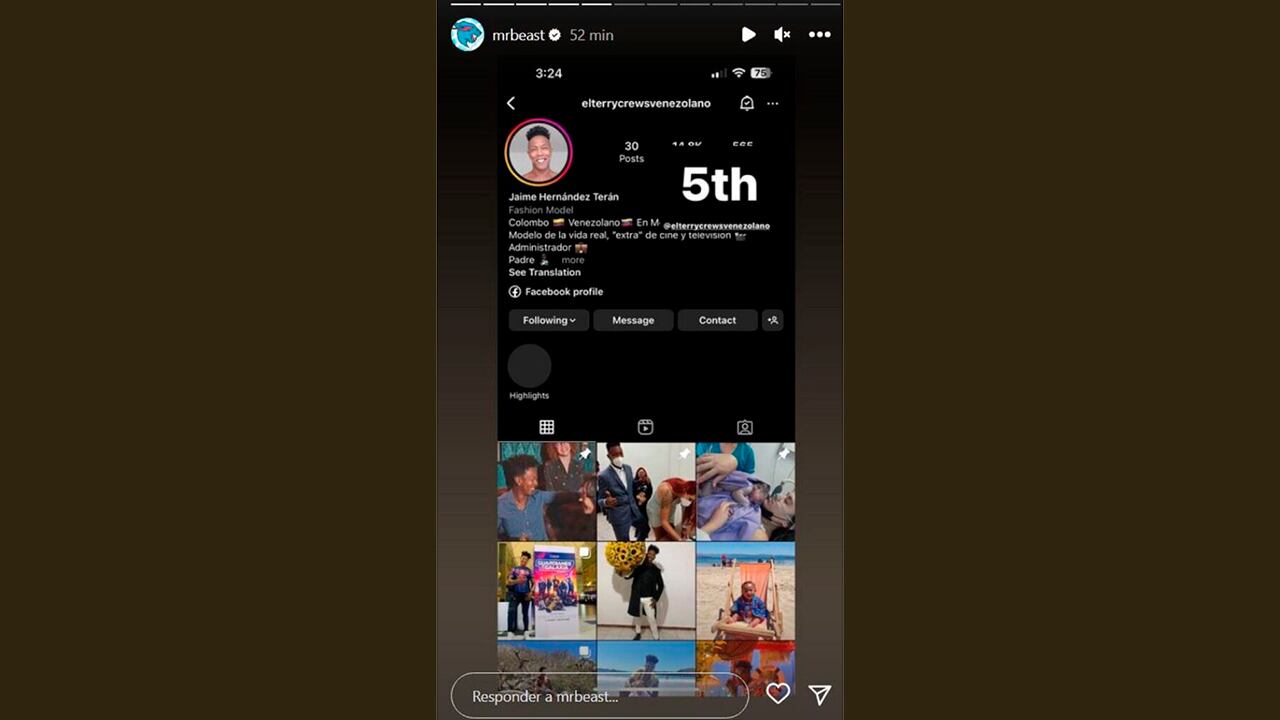 Un colombiano se ganó el sorteo de Mr Besat.