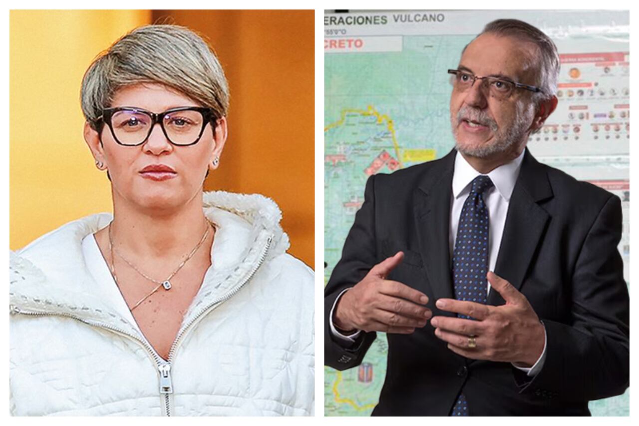 Verónica Alcocer e Iván Velásquez