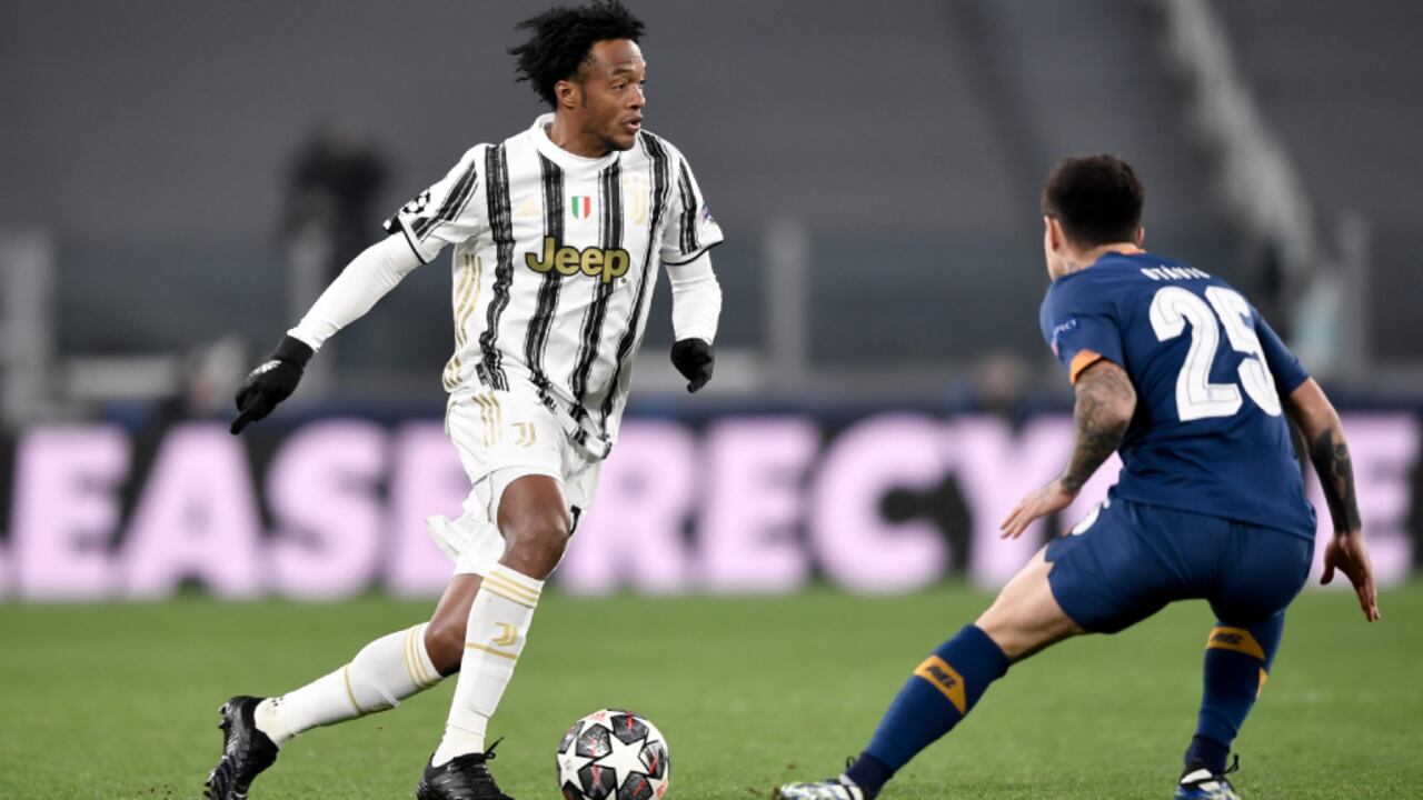 Juan Guillermo Cuadrado fue la figura en la victoria de Juventus sobre Porto. Foto: GettyImages/Daniele Badolato