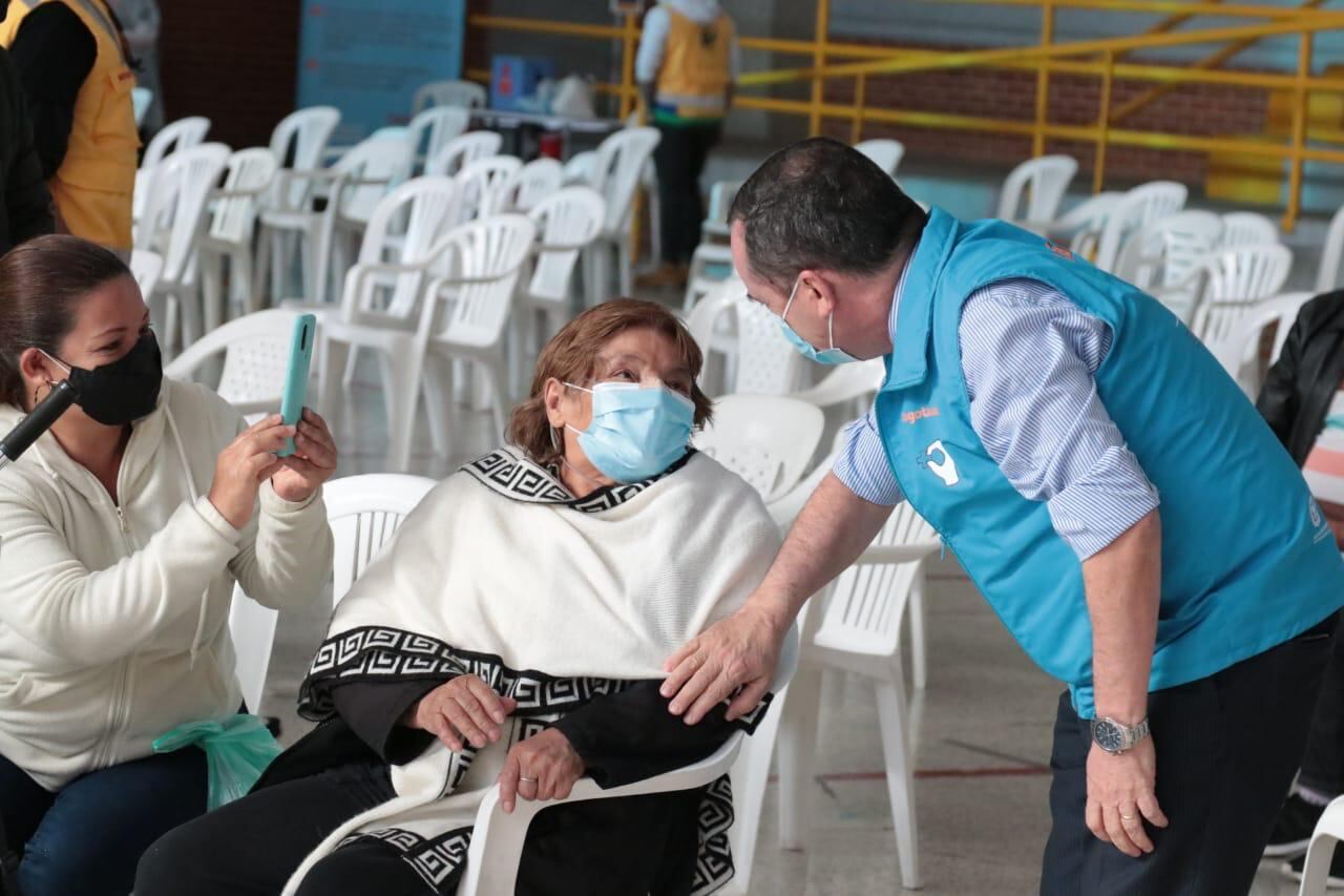 Vacunación en Bogotá