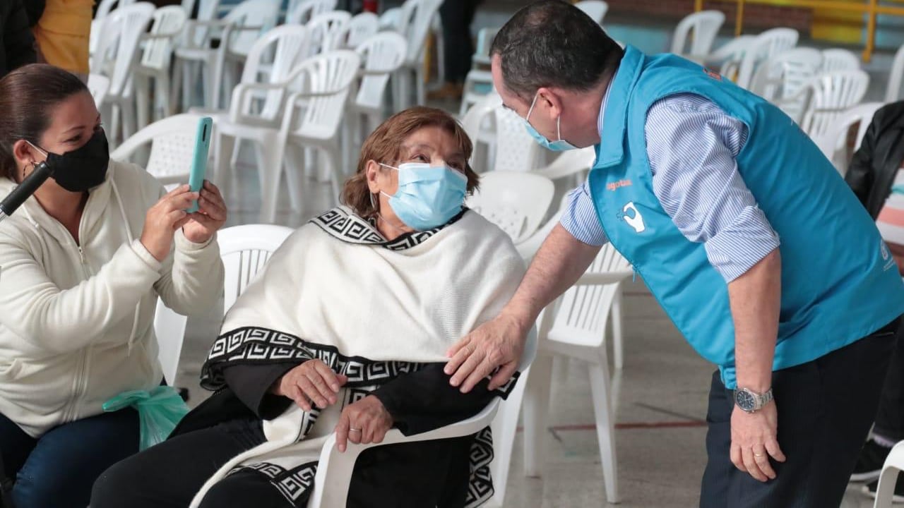 Vacunación en Bogotá