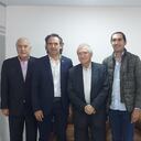 Andrés Pastrana; Federico Gutiérrez; Omar Yepes y David Barguil. 29/04/2022.