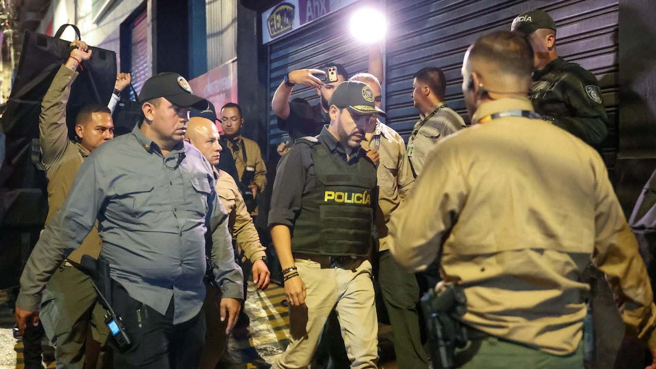 El presidente Abelardo De La Espriella dirigió un operativo de seguridad en Cali.