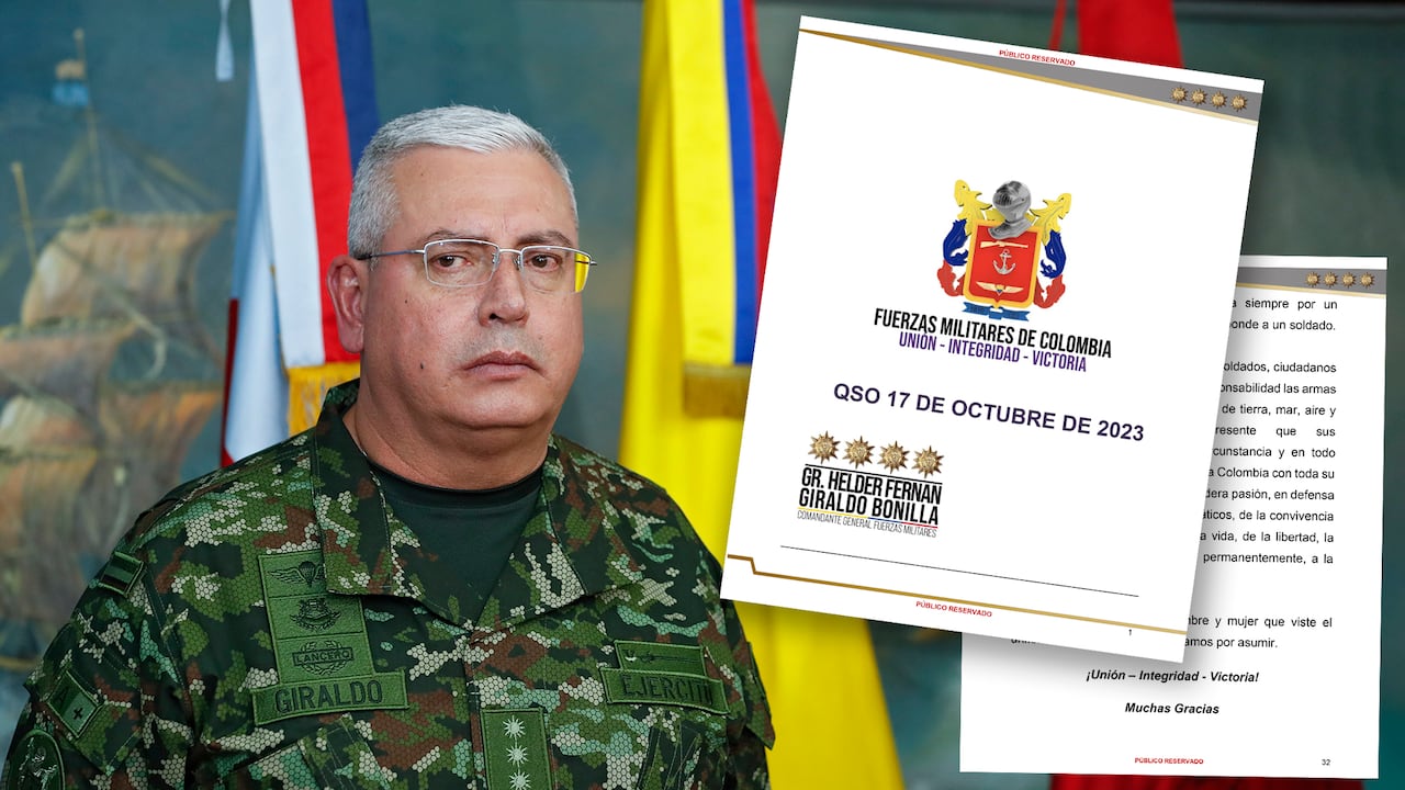 Mayor general Helder Fernan Giraldo Bonilla, comandante de las Fuerzas Militares de Colombia.
Bogotá, agosto 25 del 2022.
Foto Guillermo Torres Reina / Semana