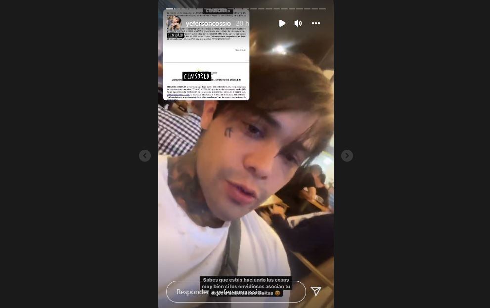 Historia Yéferson Cossio