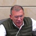 Roy Barreras, presidente del Senado, en la votación de la reforma tributaria.