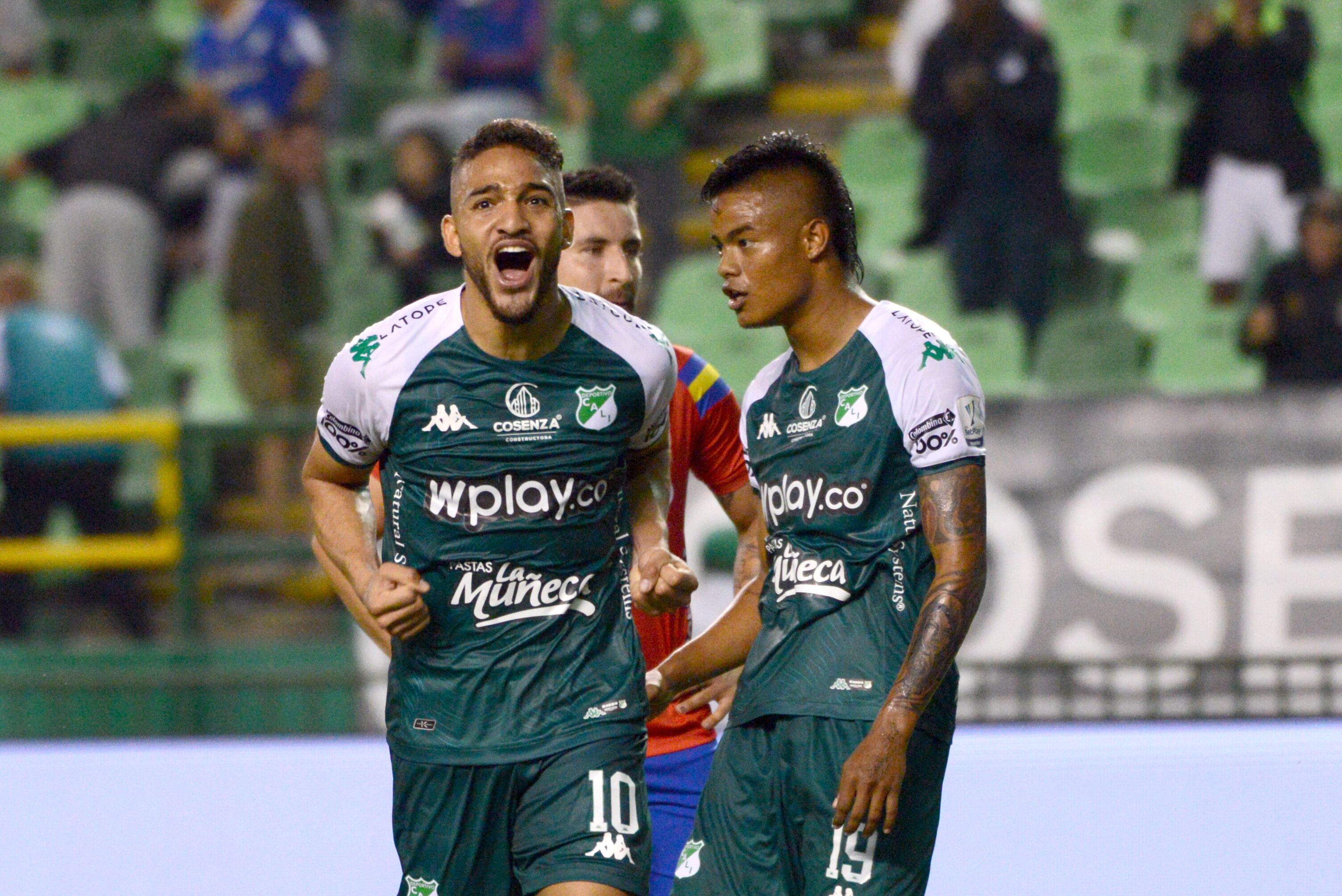 Futbol: Deportivo Cali 4 Pasto 0, Copa BetPlay, estadio Palmáseca. Goles de Teo, Chino Sandoval, Arroyo. Foto José L Guzmán. El País. Sept 3-23