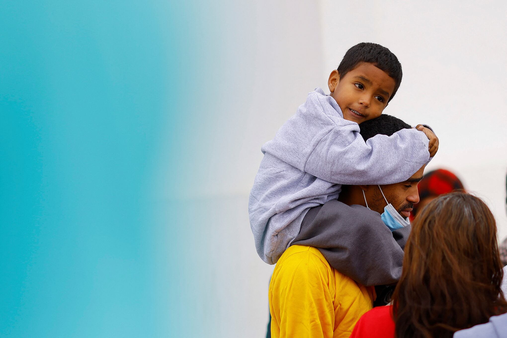 En imágenes : Migrantes venezolanos expulsados de EE.UU. y devueltos a México