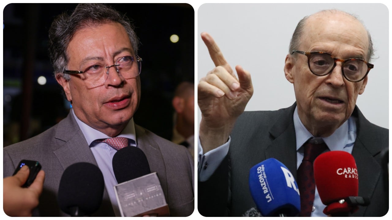 Gustavo Petro y Álvaro Leyva