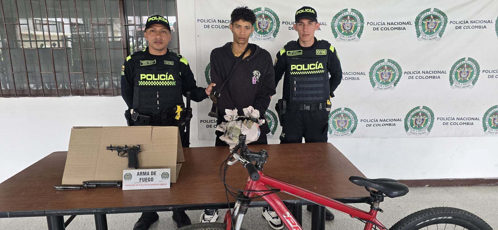 Un joven de 19 años fue capturado como responsable de robar y herir a un hombre en el norte de Bogotá.