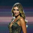 Miss Colombia Maria Fernanda Aristizabal takes part of the 71st Miss Universe competition at the New Orleans Ernest N. Morial Convention Center in New Orleans, Louisiana on January 14, 2023. (Photo by TIMOTHY A. CLARY / AFP)