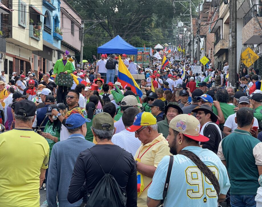 MARCHA PRIMERO DE MAYO EN LA CIUDAD DE MEDELLÍN