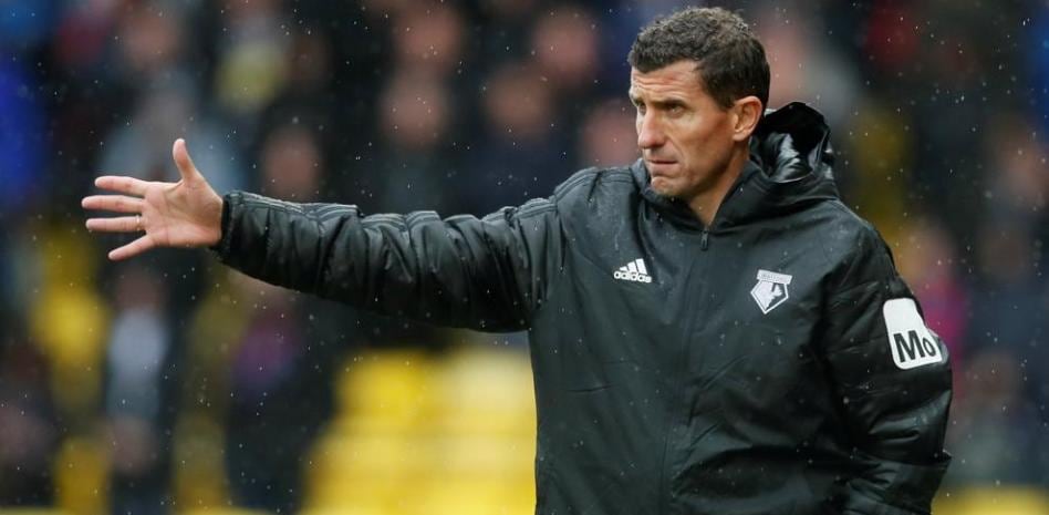 Javi Gracia al mando del Watford.