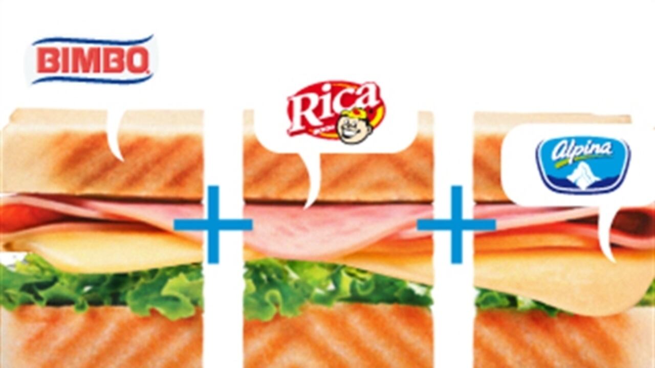 A comienzos de año, Bimbo les propuso a los empresarios de Alpina y del Grupo Nacional de Chocolates hacer una alianza para crear un producto que integrara el pan Bimbo, el queso Alpina y los cárnicos de la marca Rica. El producto se lanzó a mediados de abril con una inversión cercana a los $5.000 millones.