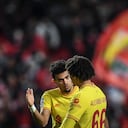 Díaz marcó uno de los goles en el 3-1 de la ida ante el Benfica