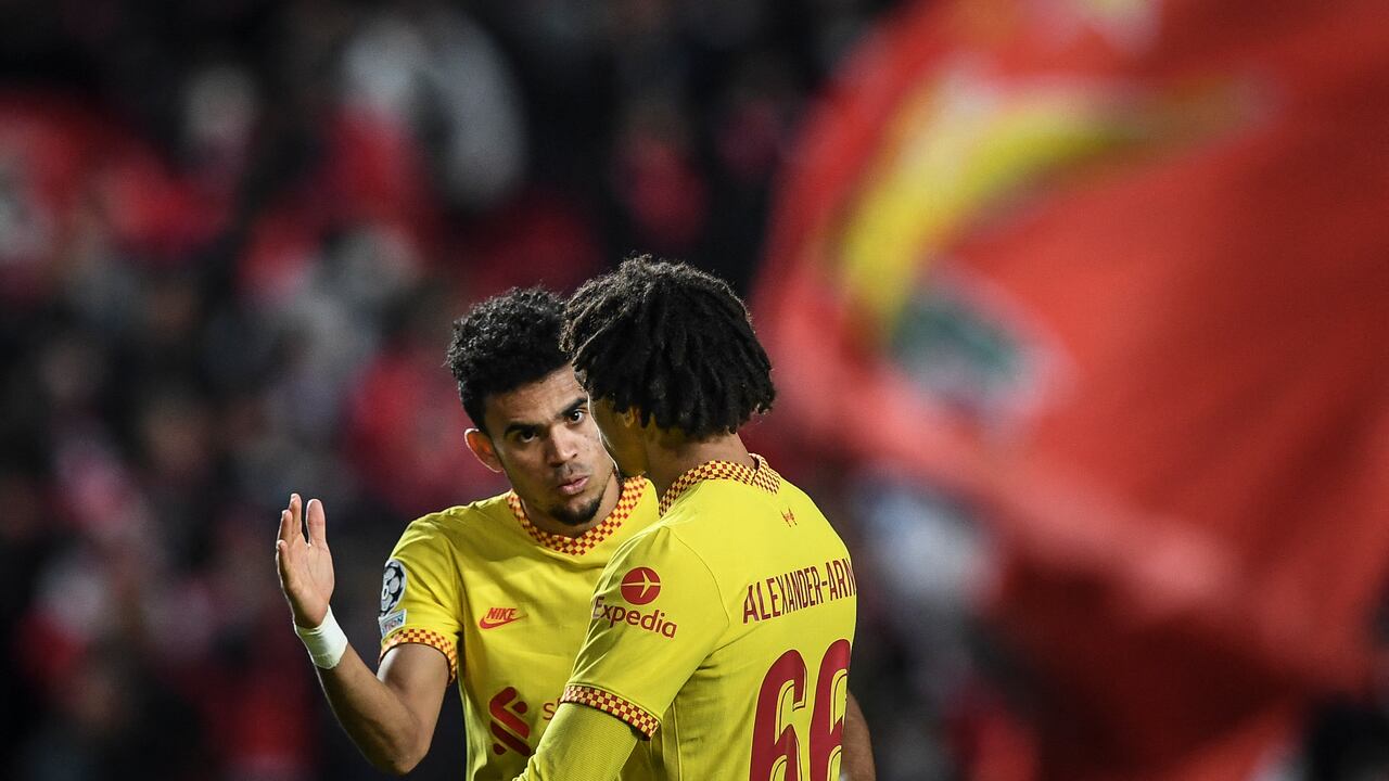 Díaz marcó uno de los goles en el 3-1 de la ida ante el Benfica