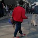 Con cuchillo acorralaron a la Policía en Portal Américas