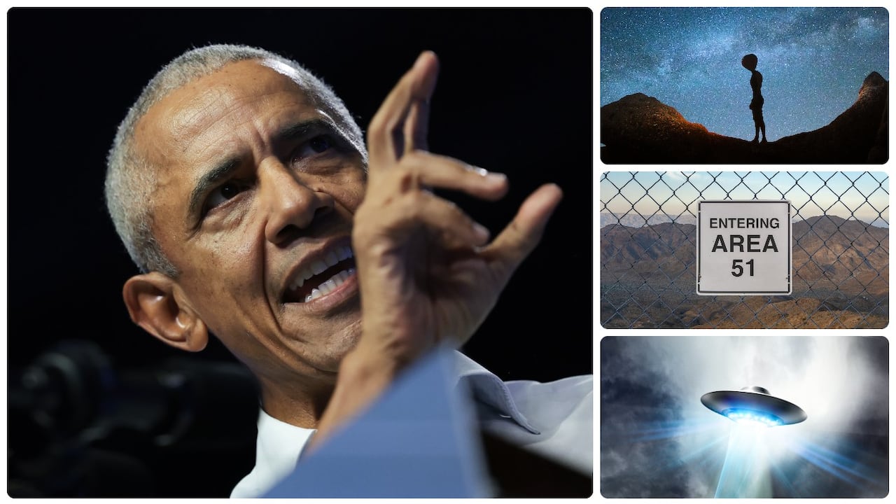 Barack Obama se refirió a extraterrestres.
