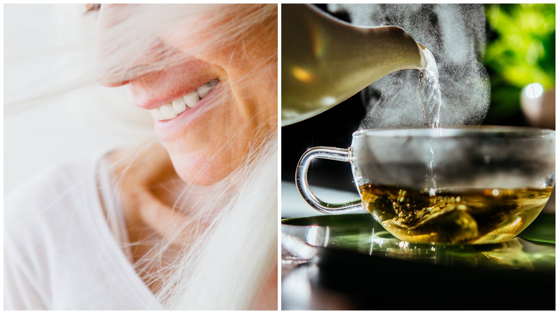 Las plantas pueden ayudar a disimular las canas.