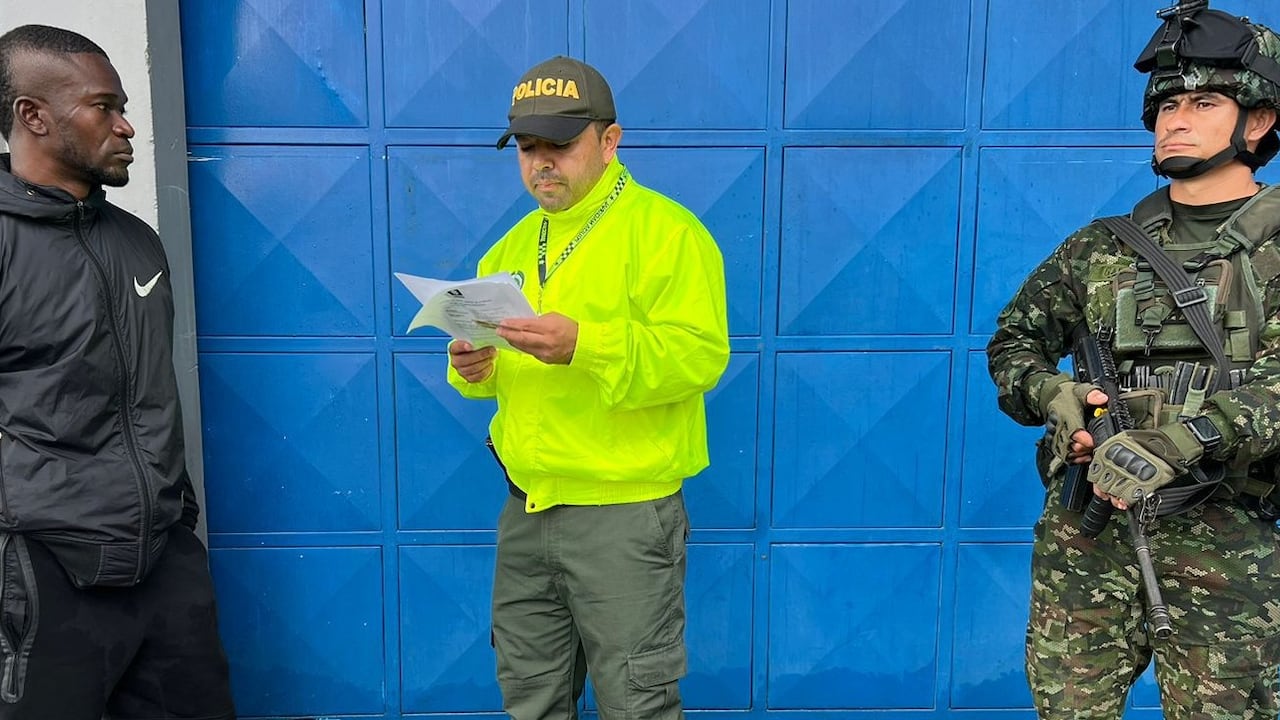 Alias Maco, capturado por las Fuerzas Militares de Colombia.