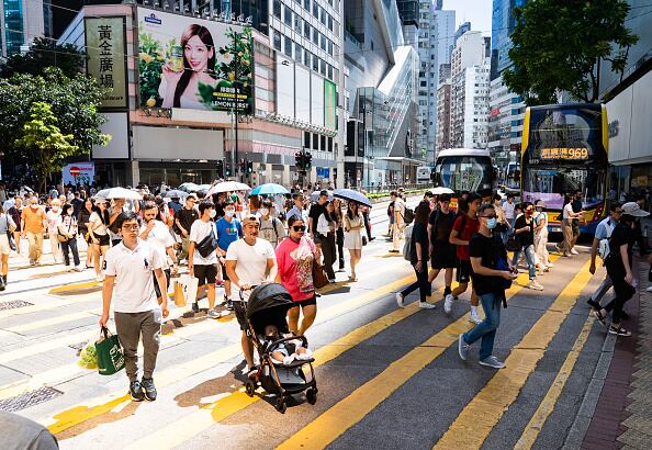 Los servicios meteorológicos de China advirtieron de condiciones extremas durante el mes de julio, que pueden provocar “catástrofes naturales” en un país expuesto a lluvias torrenciales de un lado y altas temperaturas de otro. (Photo by Hou Yu/China News Service/VCG via Getty Images)