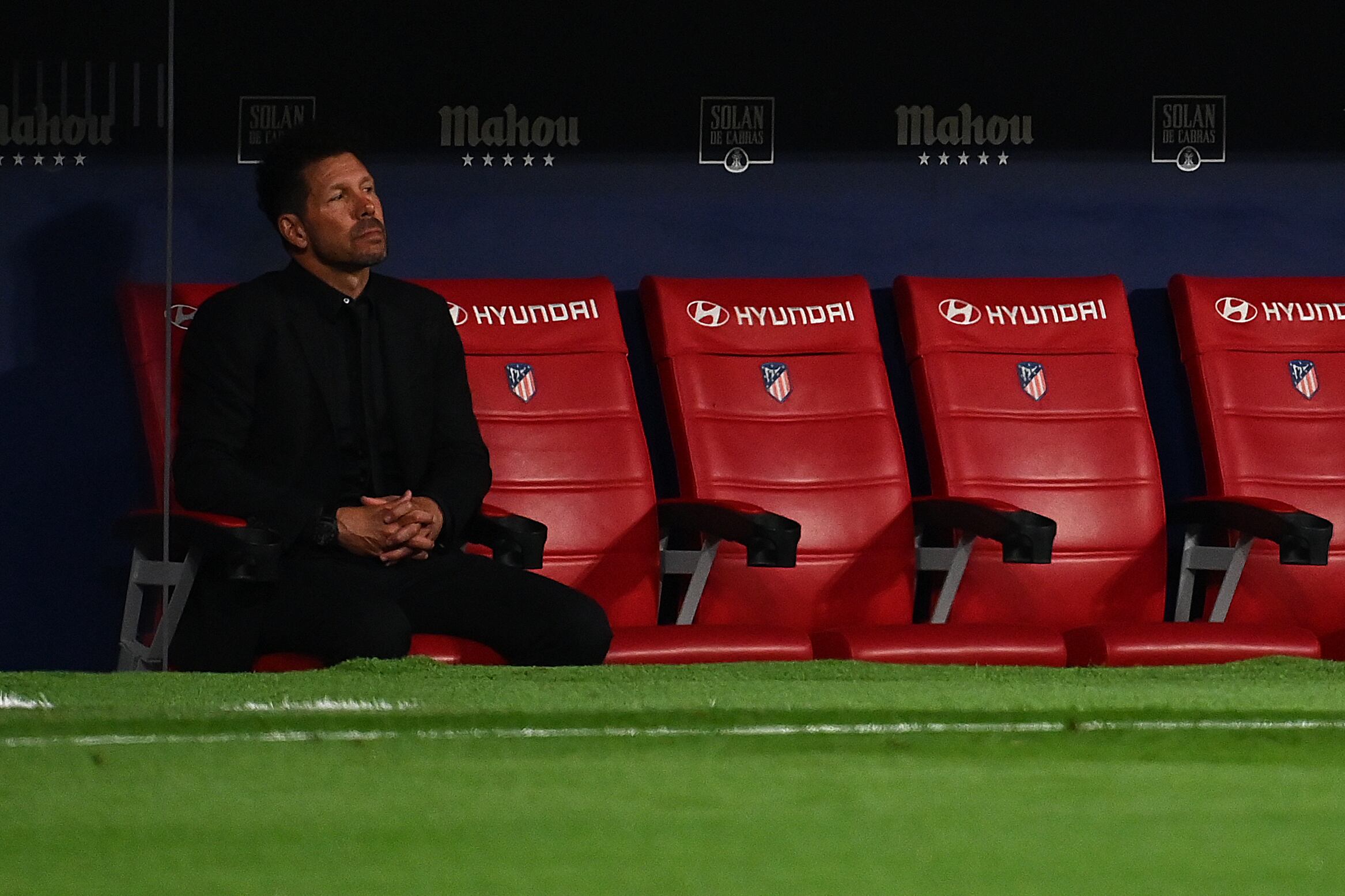Cholo Simeone, entrenador del Atlético de Madrid.