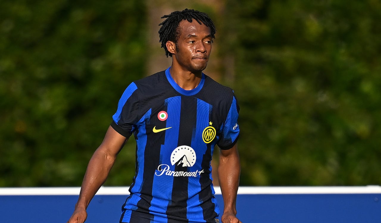 Juan Guillermo Cuadrado debutó como jugador del Inter de Milán.