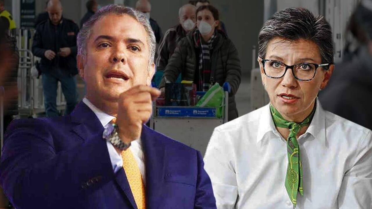 La alcaldesa López y el presidente Duque tienen diferentes posiciones.
