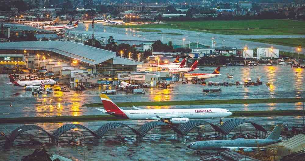 Imagen de referencia del aeropuerto El Dorado de Bogotá.